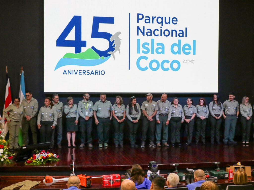 Celebración 45 aniversario Parque Nacional Isla del Coco
